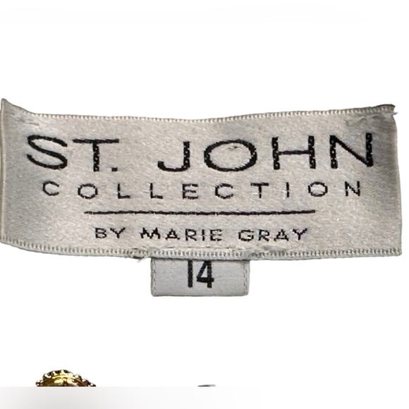 St John Collection Navy Blue and Gold 12 Buttons 6 Sew on 6 flat snap backs - Picture 4 of 4